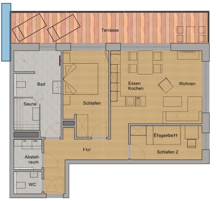Apartment Hohe Geest Whg. 6 *